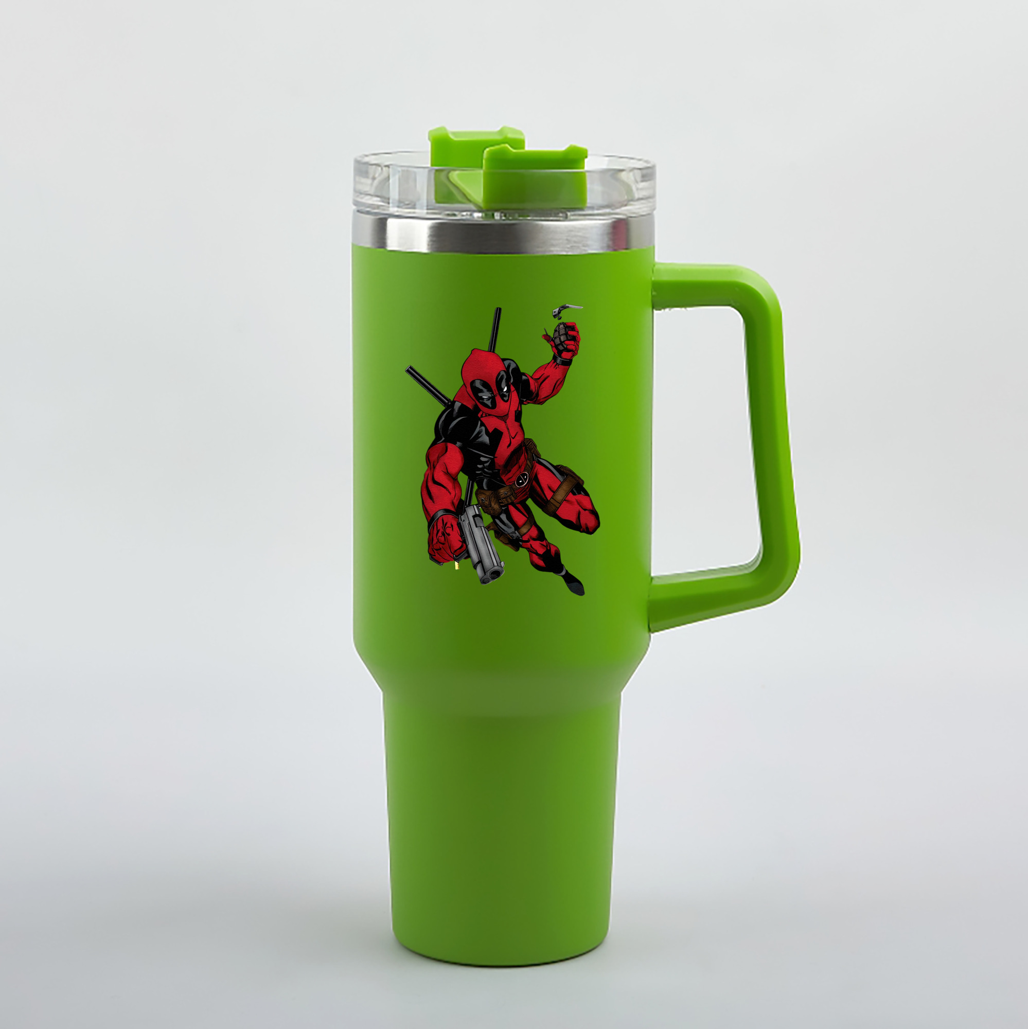 （画像用） Deadpool デッドプール 1200mL車用タンブラー（カラープリント）